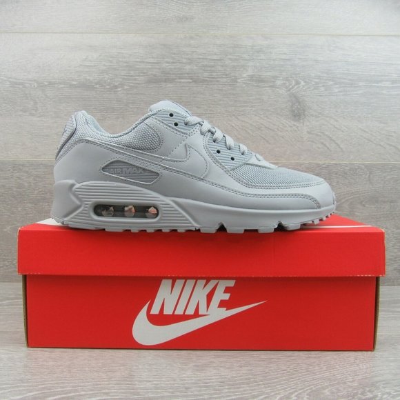 Nike Air Max 90 Mens Size 13 Shoes Recraft Wolf Grey NEW - Picture 2 of 9